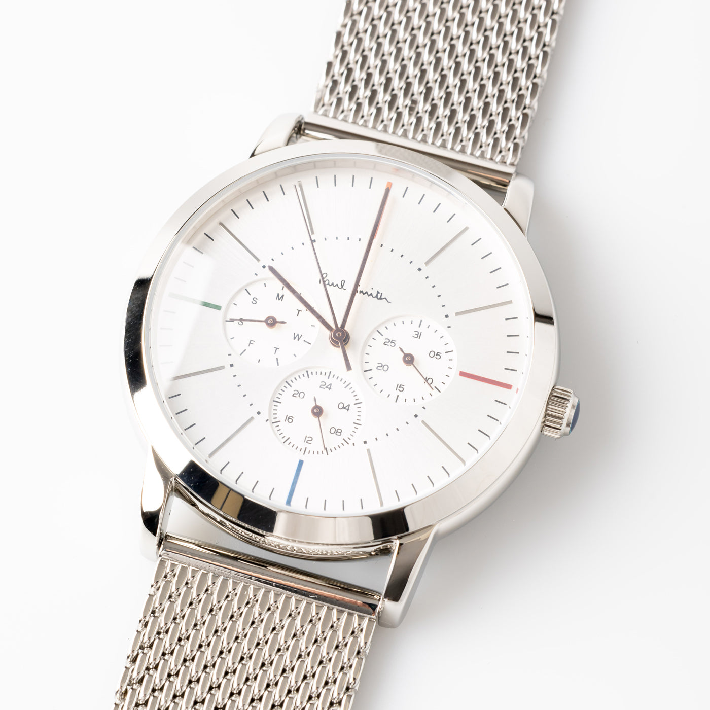 Paul Smith Ma Multi Watch — Silver, view 2