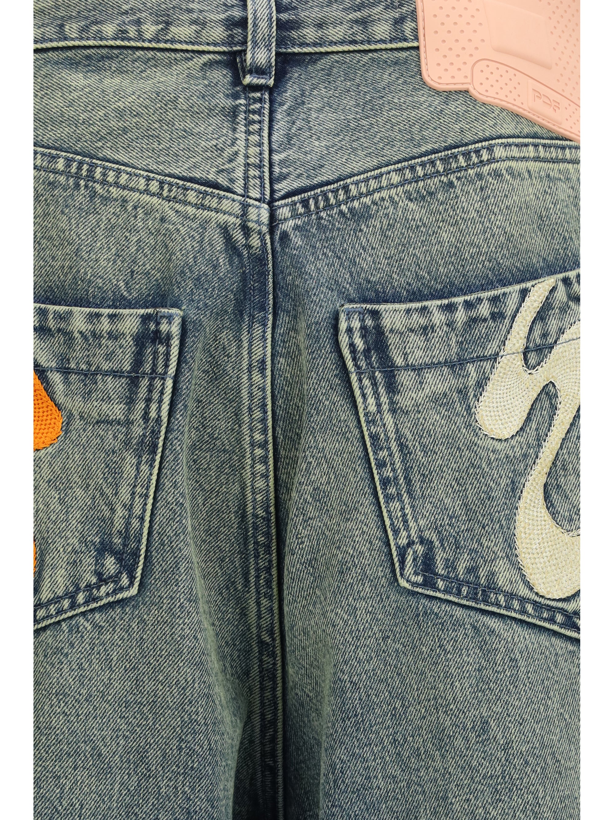 Pdf Channel Fat Angelo Jeans — Blue, view 3