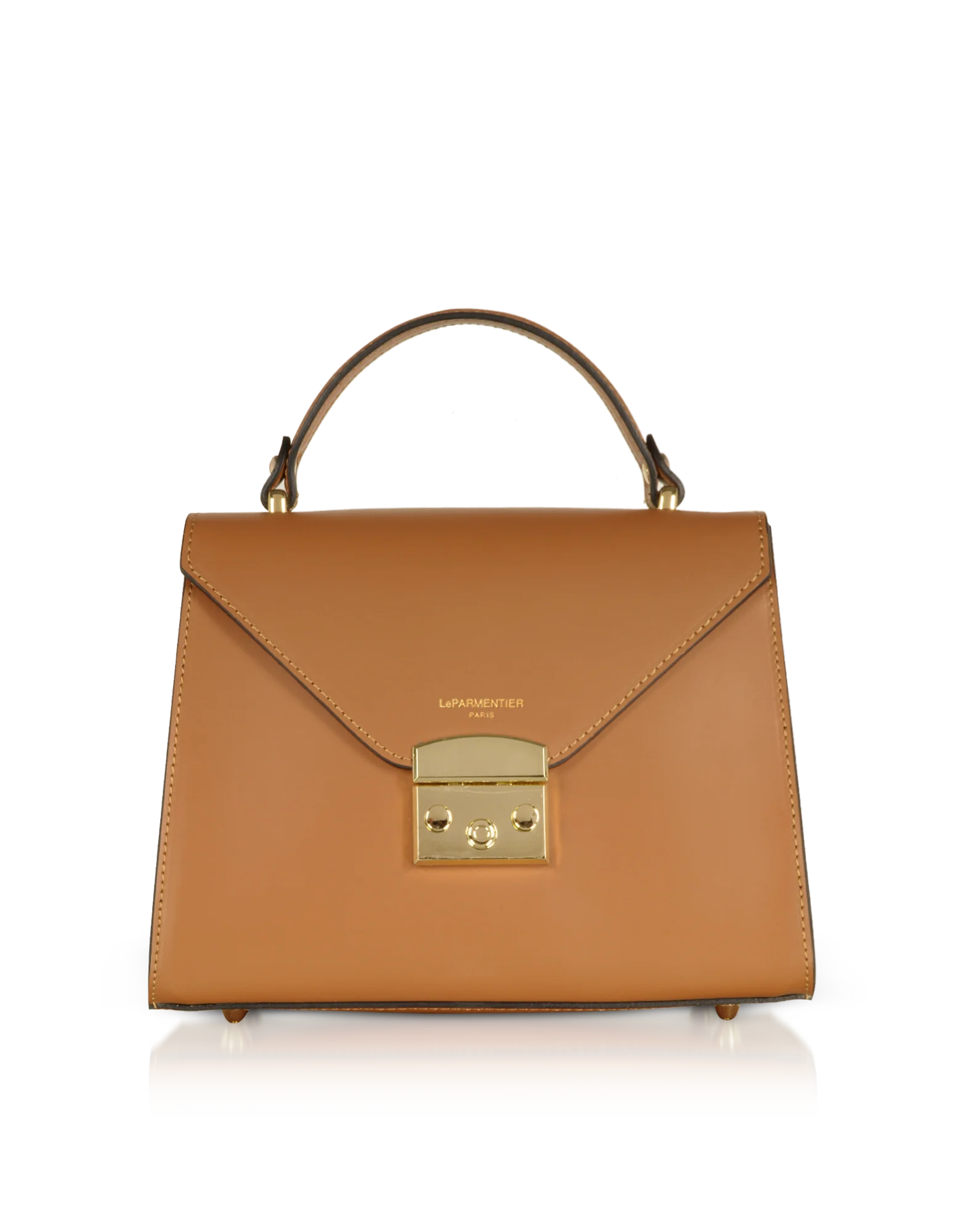 Peggy Top Handle Satchel Bag by LePARMENTIER Paris