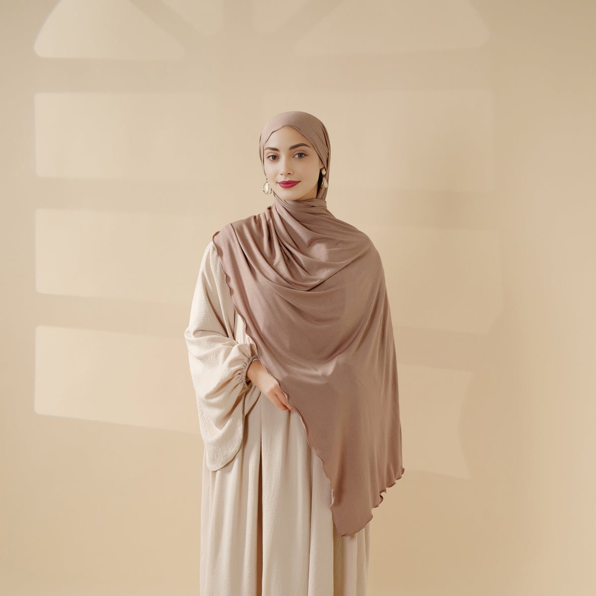 Perfect Hijab for Eid: Premium Modal Jersey Long Scarf – Soft, Breathable & Elegant (MH105), view 2