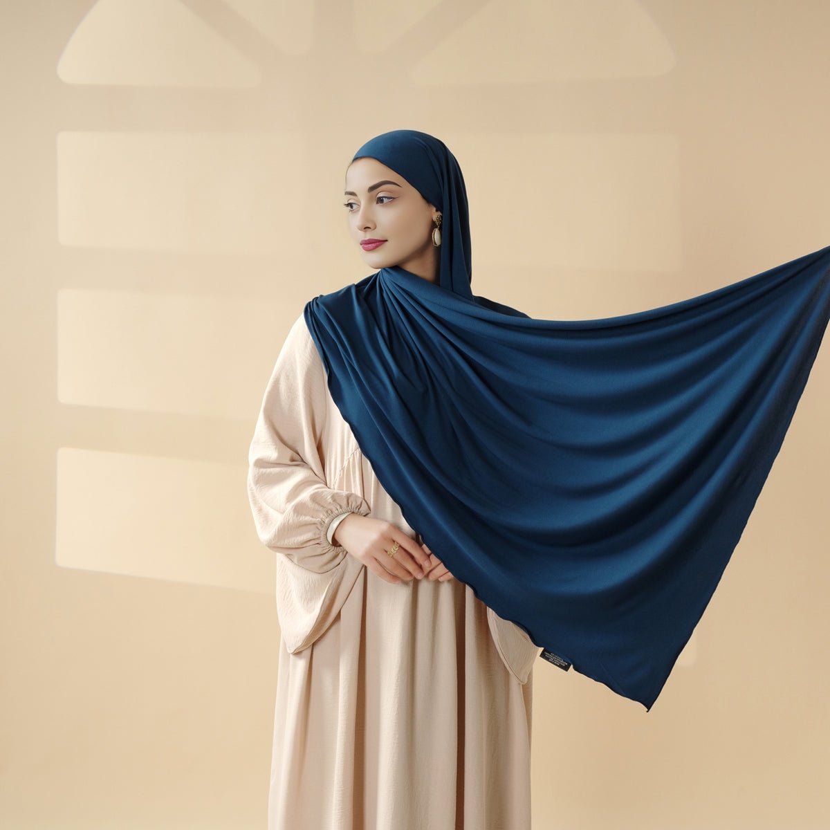 Perfect Hijab for Eid: Premium Modal Jersey Long Scarf – Soft, Breathable & Elegant (MH105), view 3