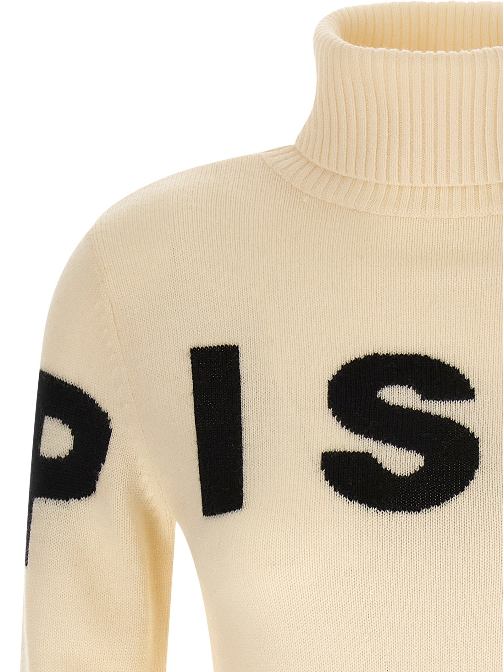 Perfect Moment Piste Sweater — Cream, view 3