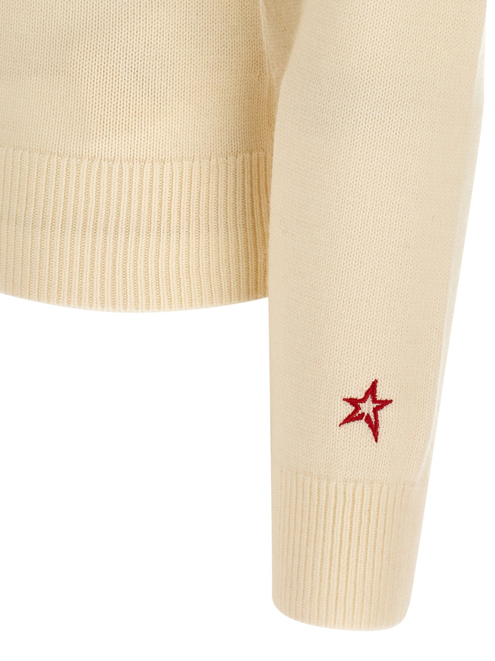 Perfect Moment Piste Sweater — Cream, view 4