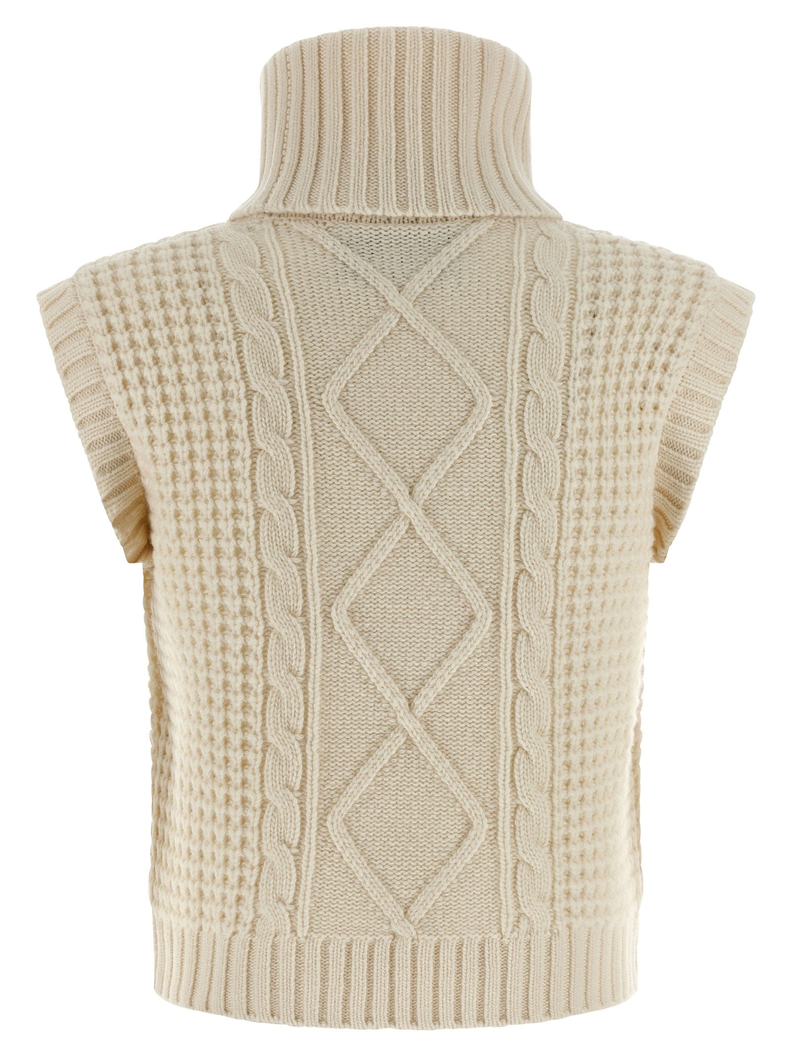 Perfect Moment Crystal Vest — Cream, view 2
