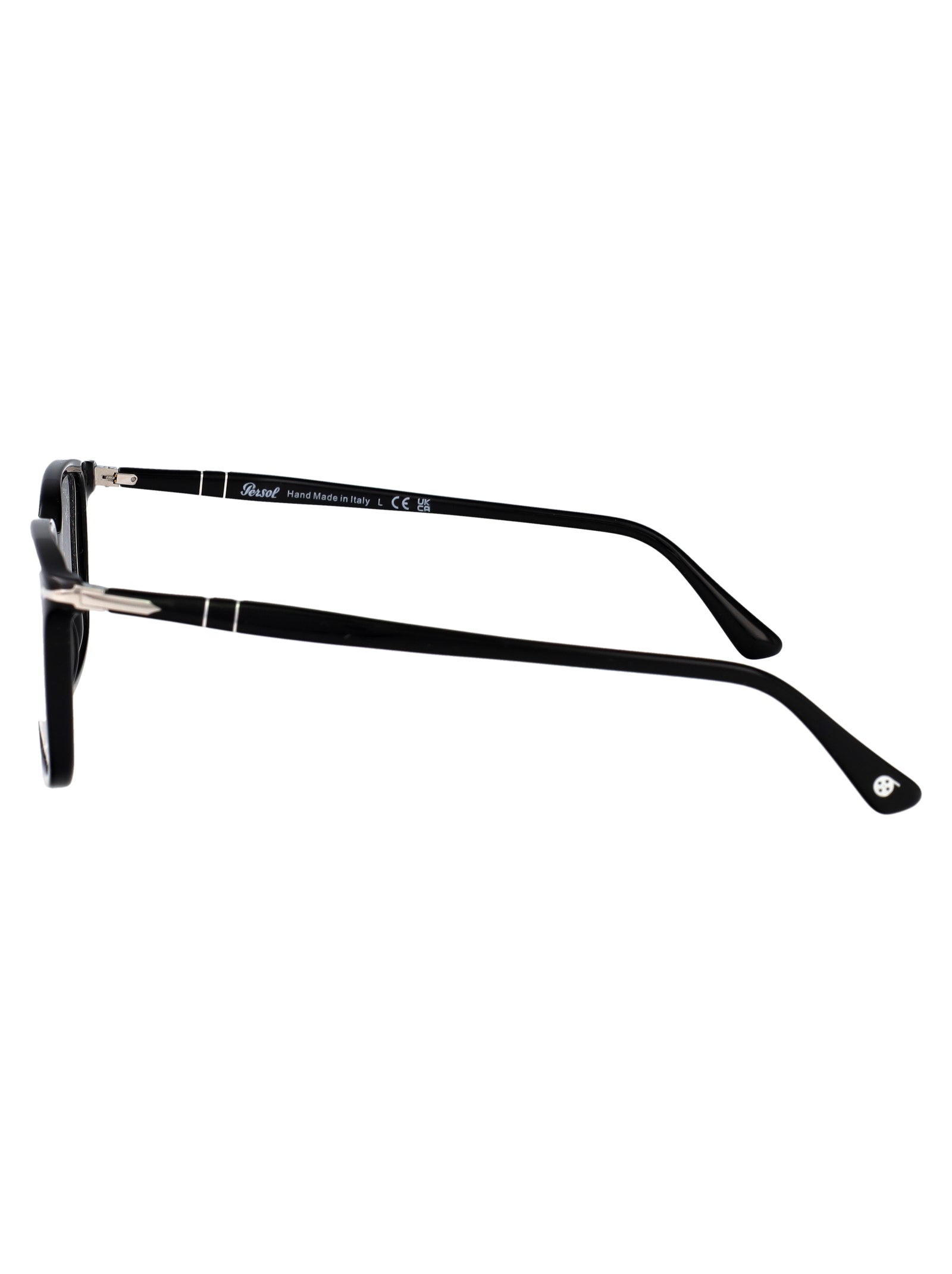 Persol 0PO3275V Black Acetate Eyeglasses — Black, view 3