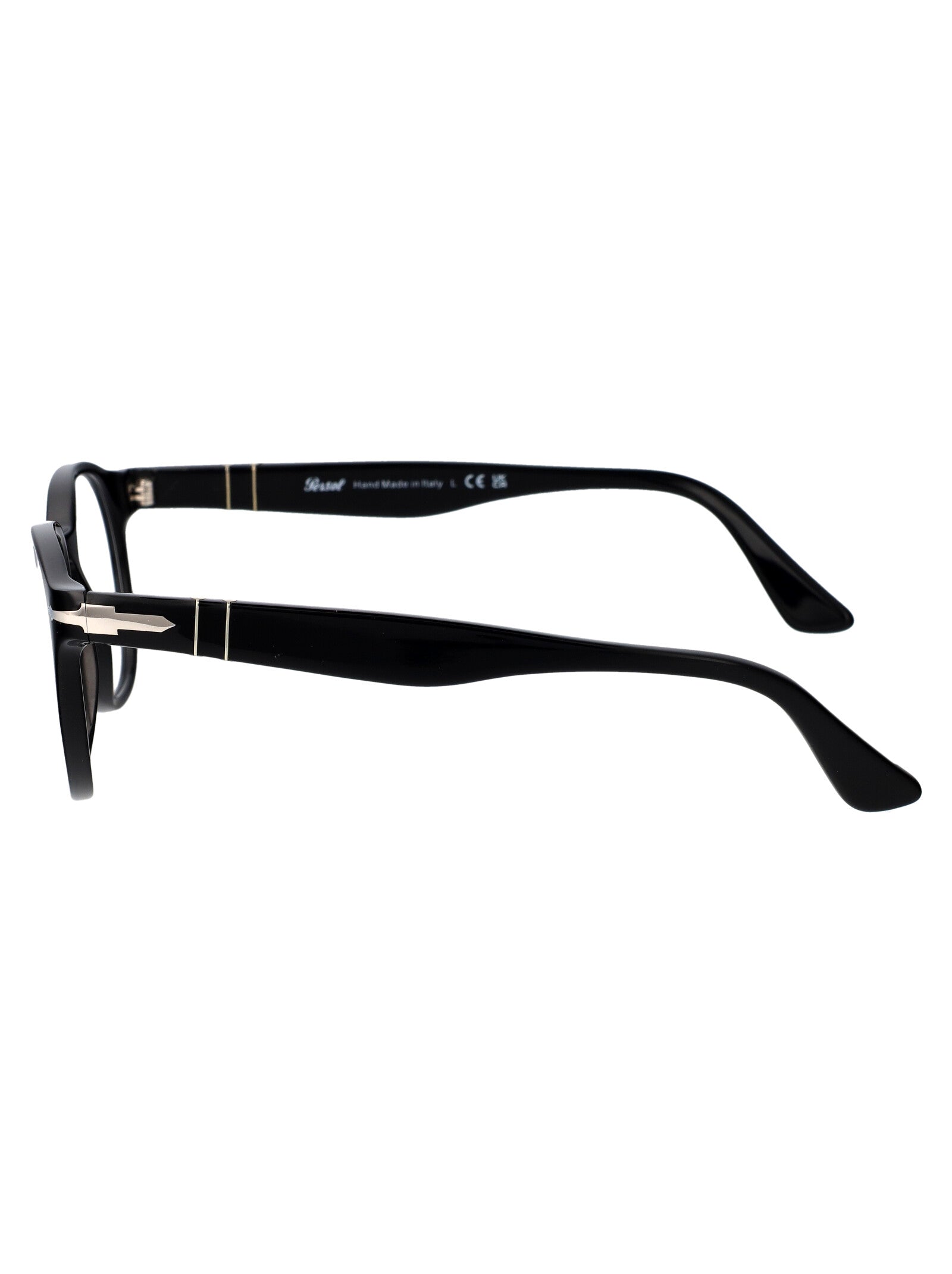 Persol 0PO3284V Black Acetate Eyeglasses — Black, view 3