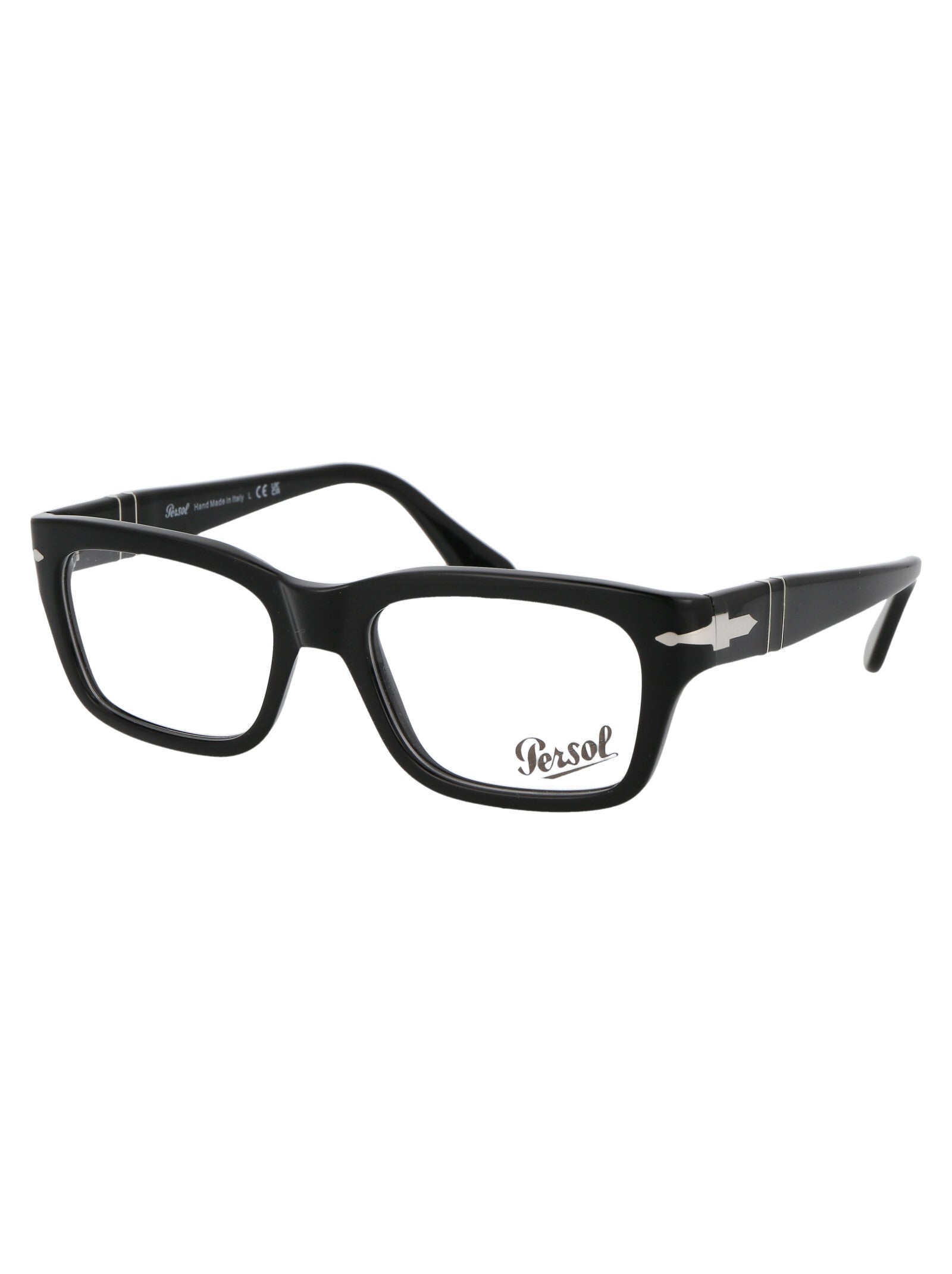 Persol 0PO3301V Black Acetate Eyeglasses — Black, view 2