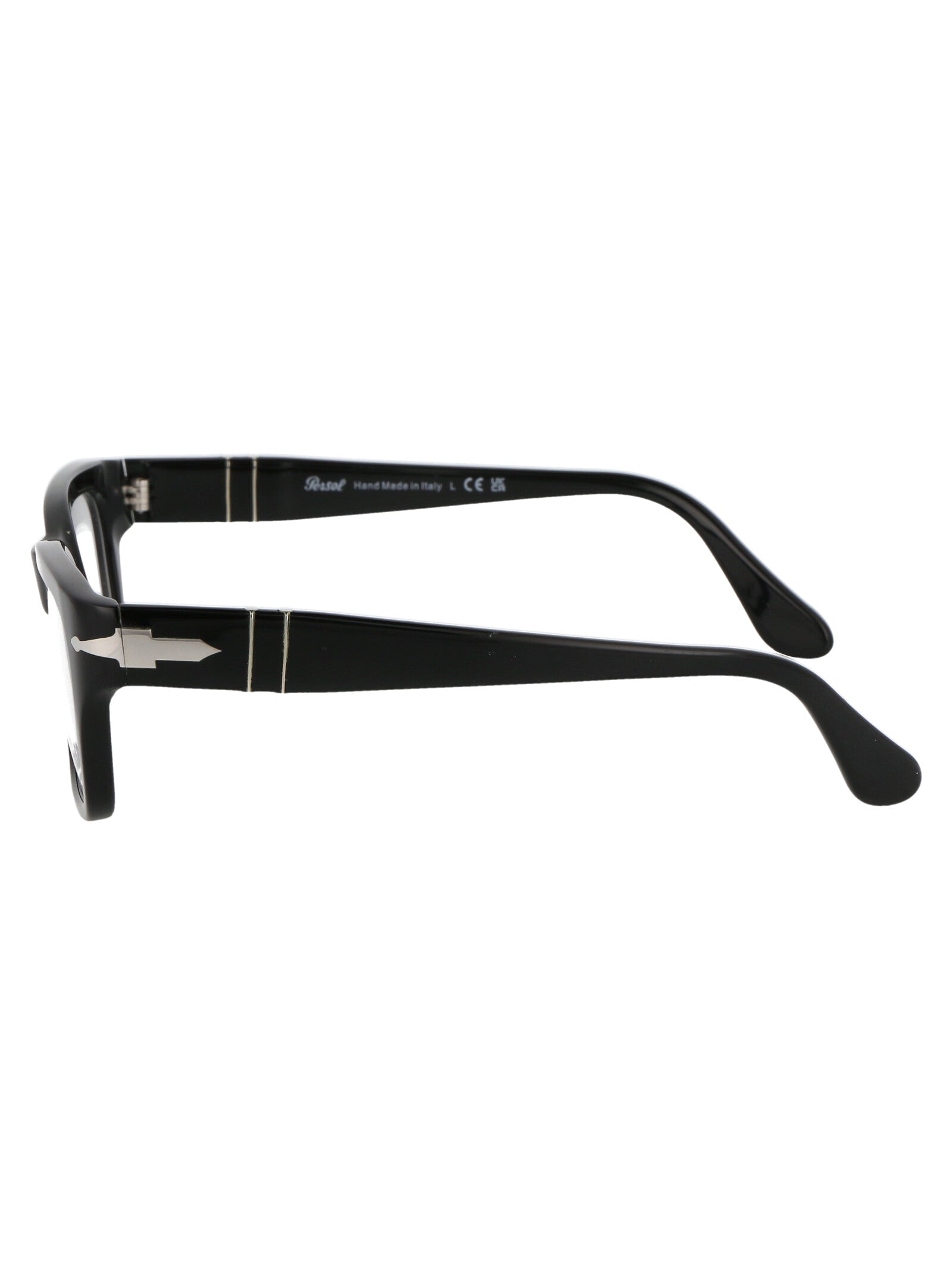 Persol 0PO3301V Black Acetate Eyeglasses — Black, view 3