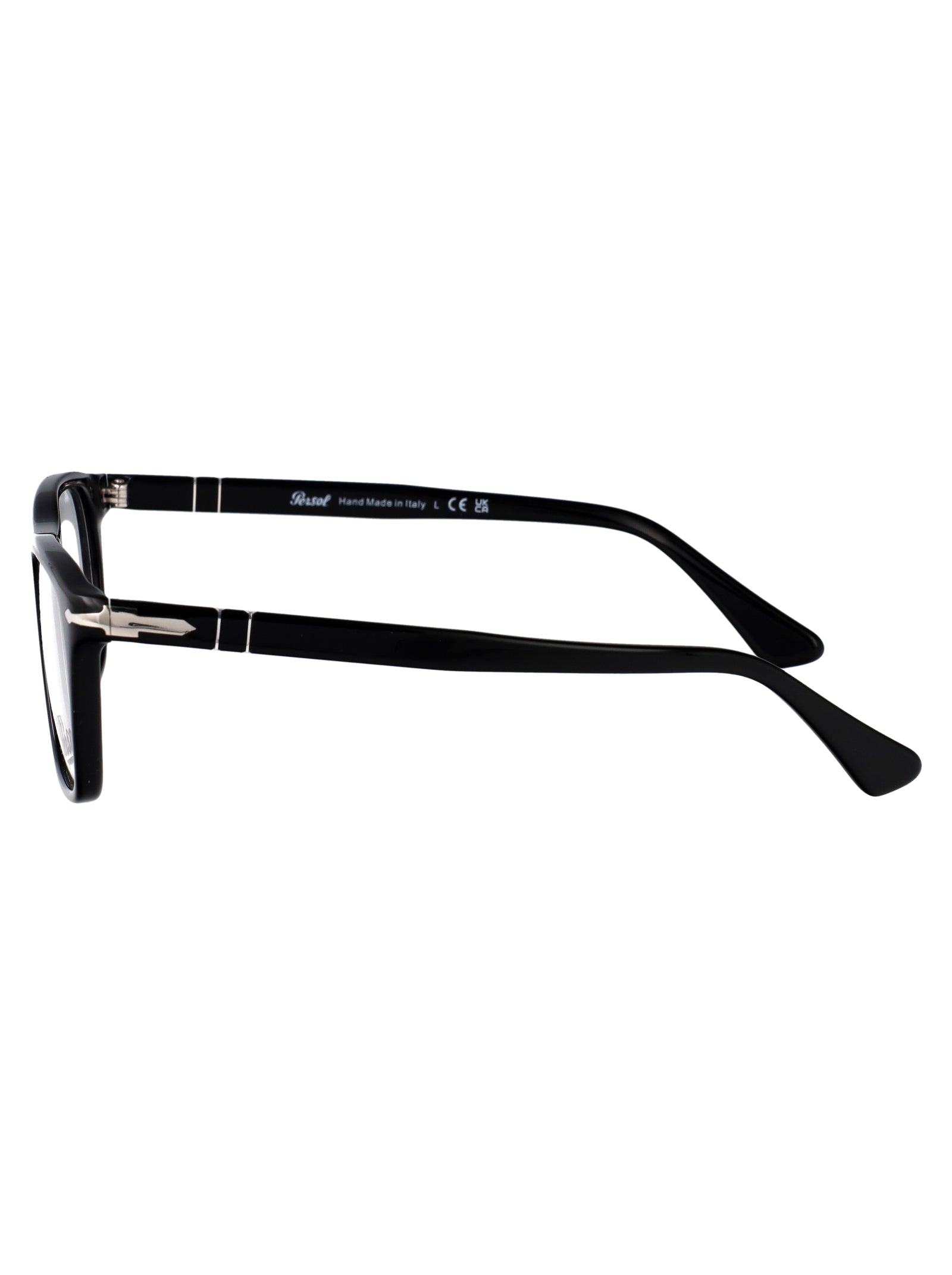 Persol 0PO3344V Acetate Optical Frames Eyeglasses — Black, view 3