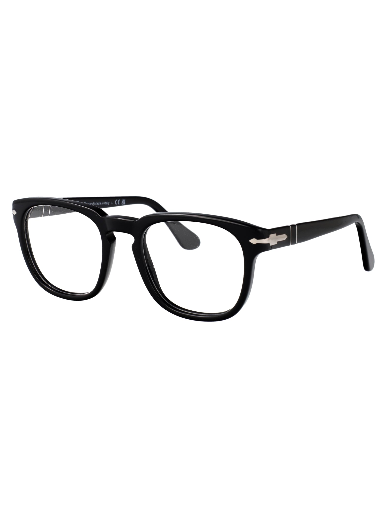Persol 0PO3376V Black Acetate Eyeglasses — Black, view 2