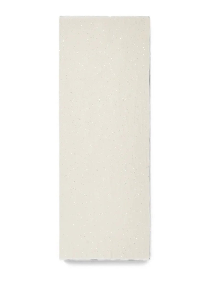 Peserico Sequin-Embellished Frayed Scarf — Beige by Peserico