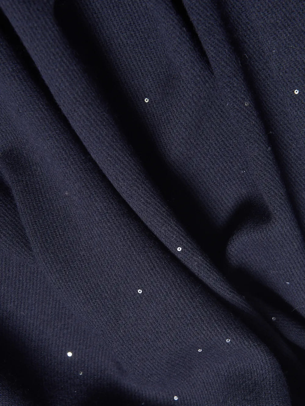 Peserico Sequin-Embellished Scarf — Navy, view 2