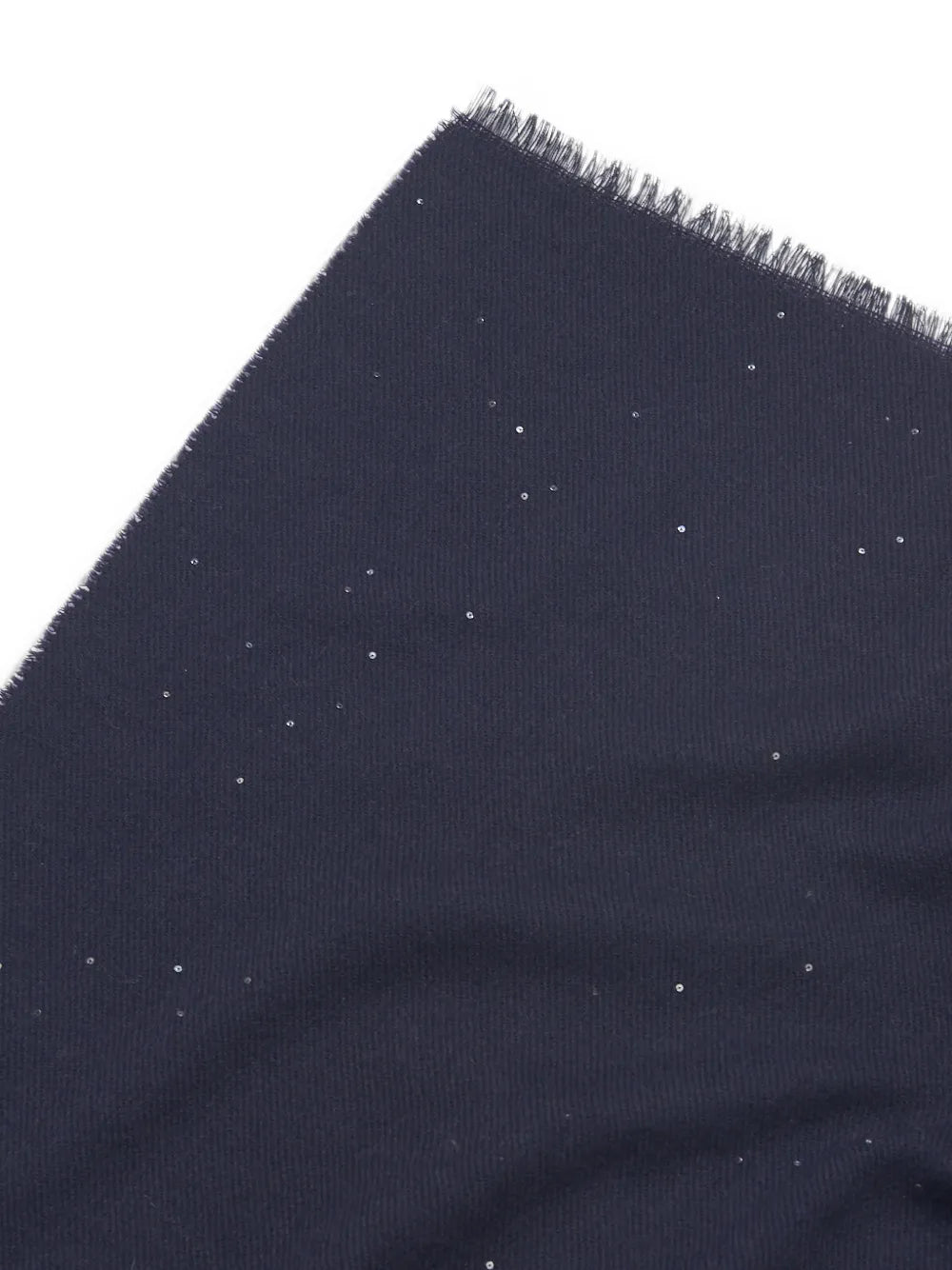 Peserico Sequin-Embellished Scarf — Navy, view 3