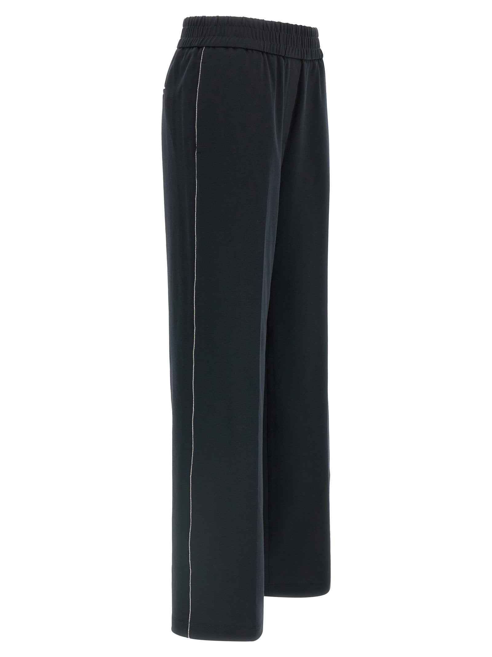 Peserico Punto Luce Trousers — Black, view 3