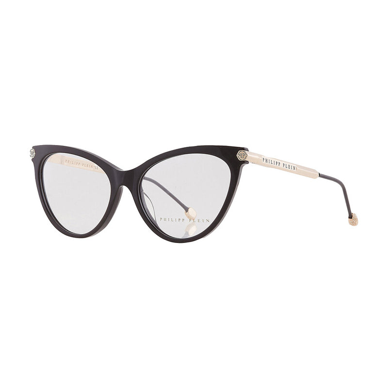 Philipp Plein Cat-Eye Full Rim Eyeglasses — Black by Philipp Plein
