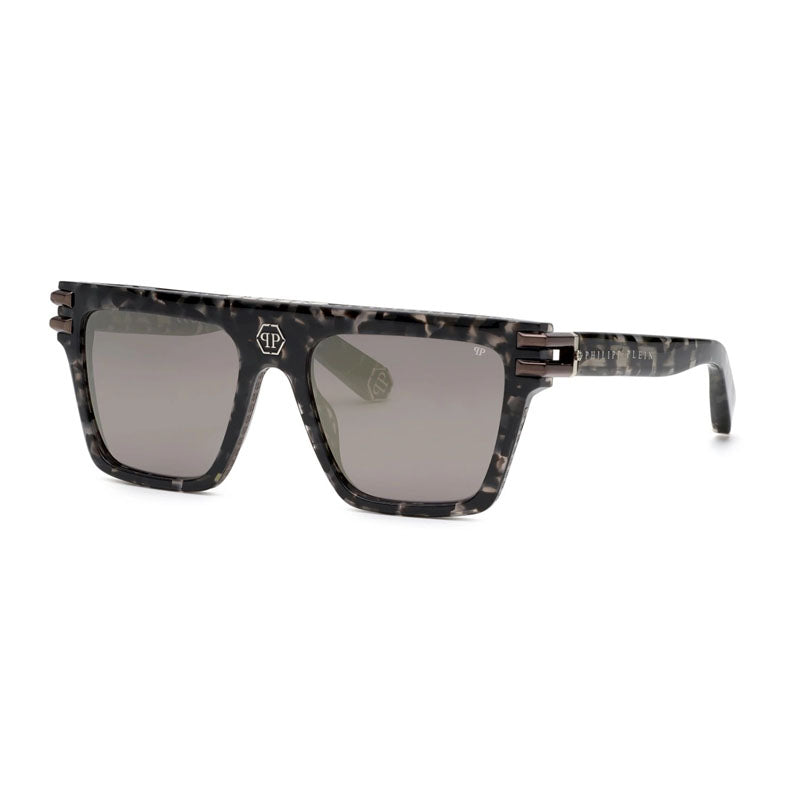 Philipp Plein SPP108V0703 Tortoiseshell Acetate Sunglasses — Brown by Philipp Plein