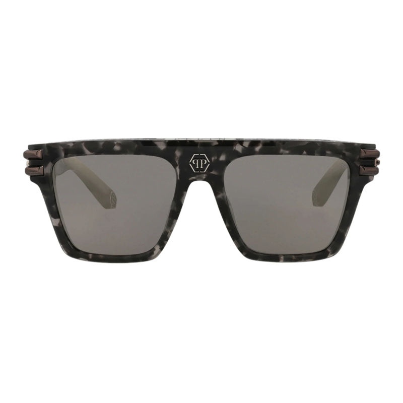 Philipp Plein SPP108V0703 Tortoiseshell Acetate Sunglasses — Brown, view 2