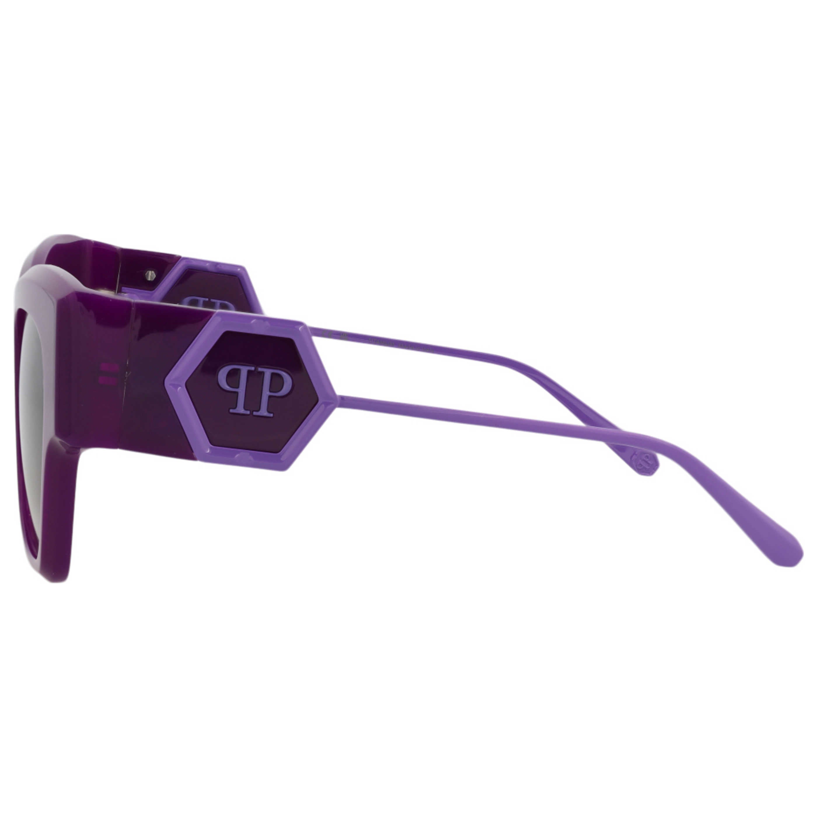 Philipp Plein SPP120M530875 Gradient Lens Sunglasses — Purple, view 2