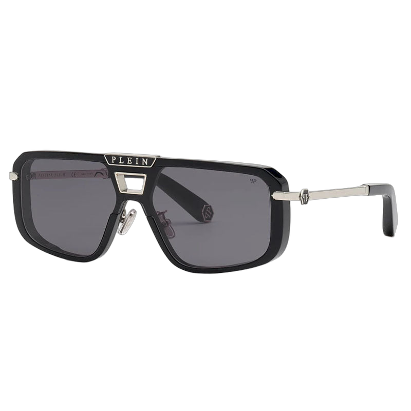 Philipp Plein Aviator Full Rim Sunglasses — Black by Philipp Plein