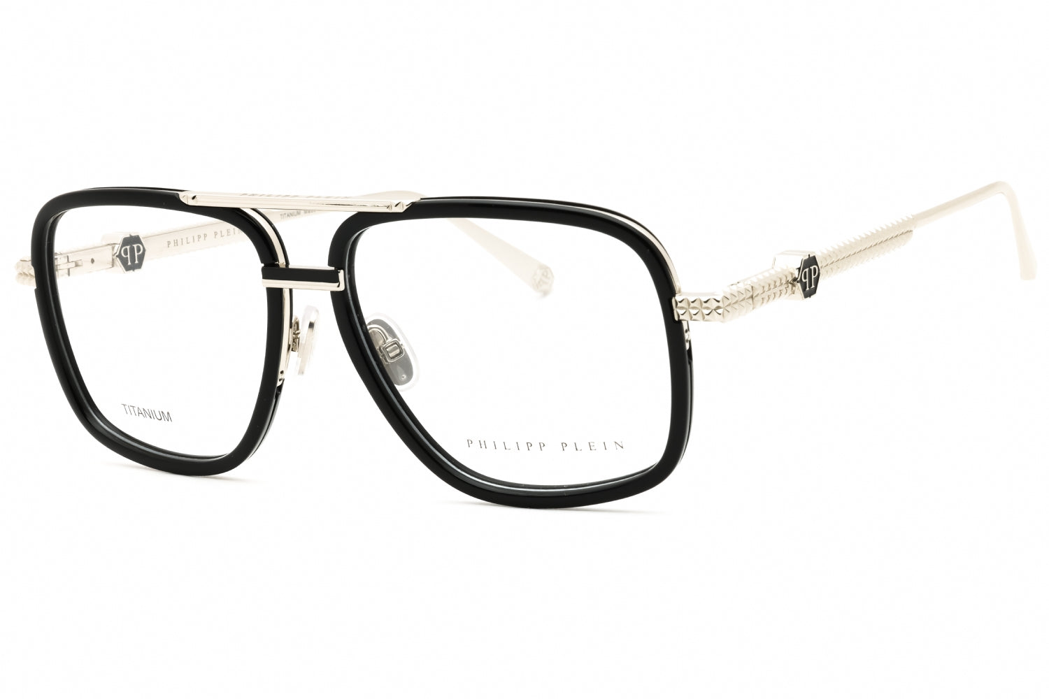 Philipp Plein VPP063M Eyeglasses — Black by Philipp Plein