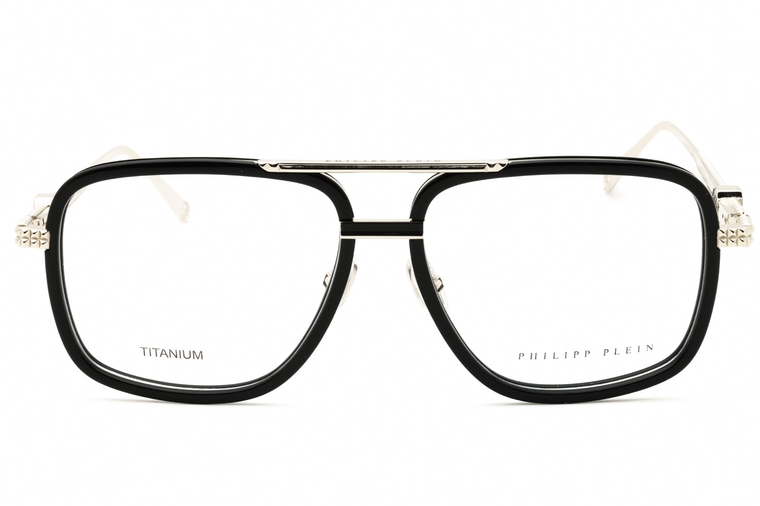 Philipp Plein VPP063M Eyeglasses — Black, view 2