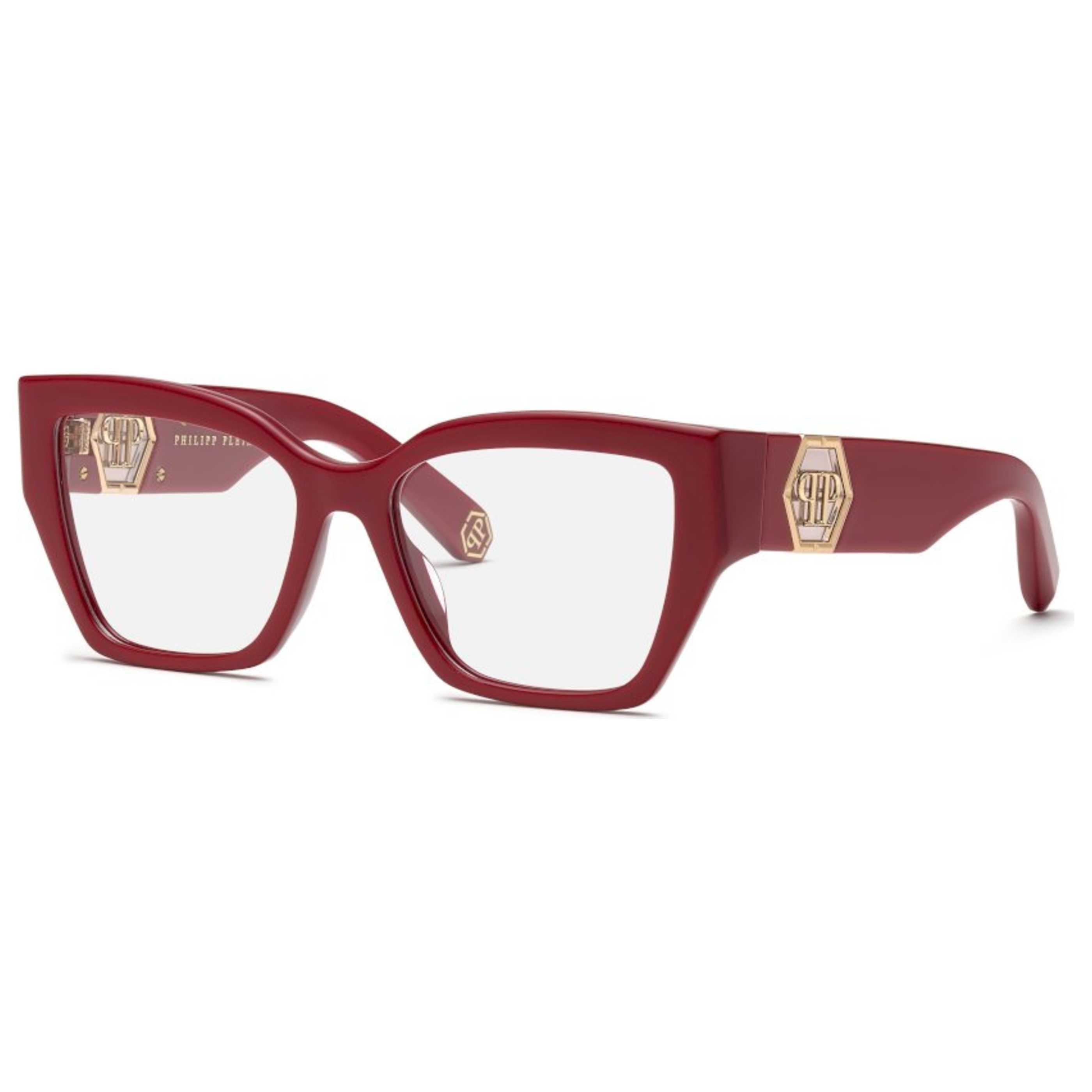 Philipp Plein VPP1645401CK Eyeglasses — Burgundy by Philipp Plein