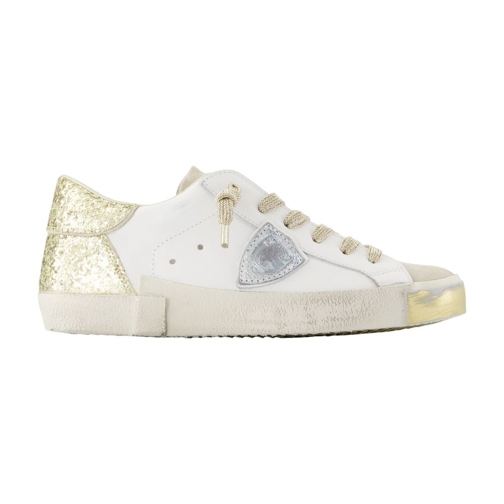 Philippe Model Prsx Low Sneaker — White by Philippe Model