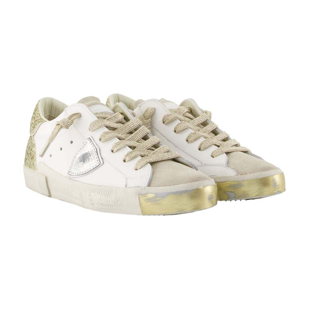 Philippe Model Prsx Low Sneaker — White, view 2