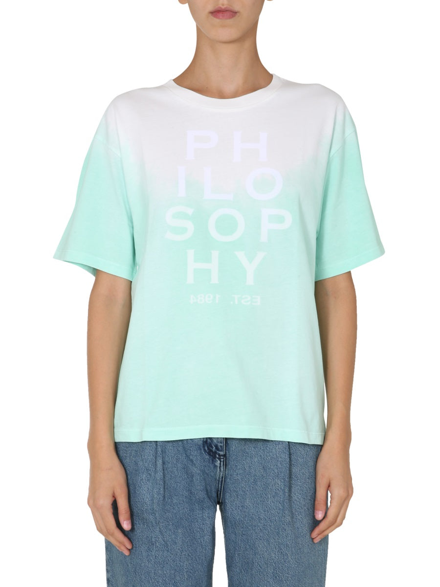 Philosophy Di Lorenzo Serafini T-Shirt — Green by Philosophy Di Lorenzo Serafini