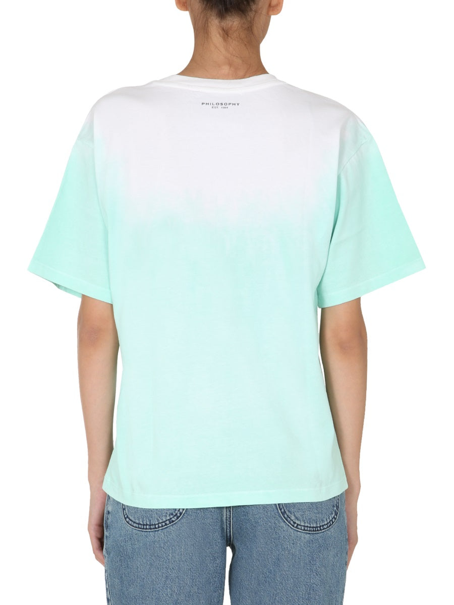 Philosophy Di Lorenzo Serafini T-Shirt — Green, view 2