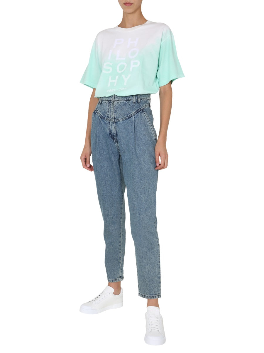 Philosophy Di Lorenzo Serafini T-Shirt — Green, view 4