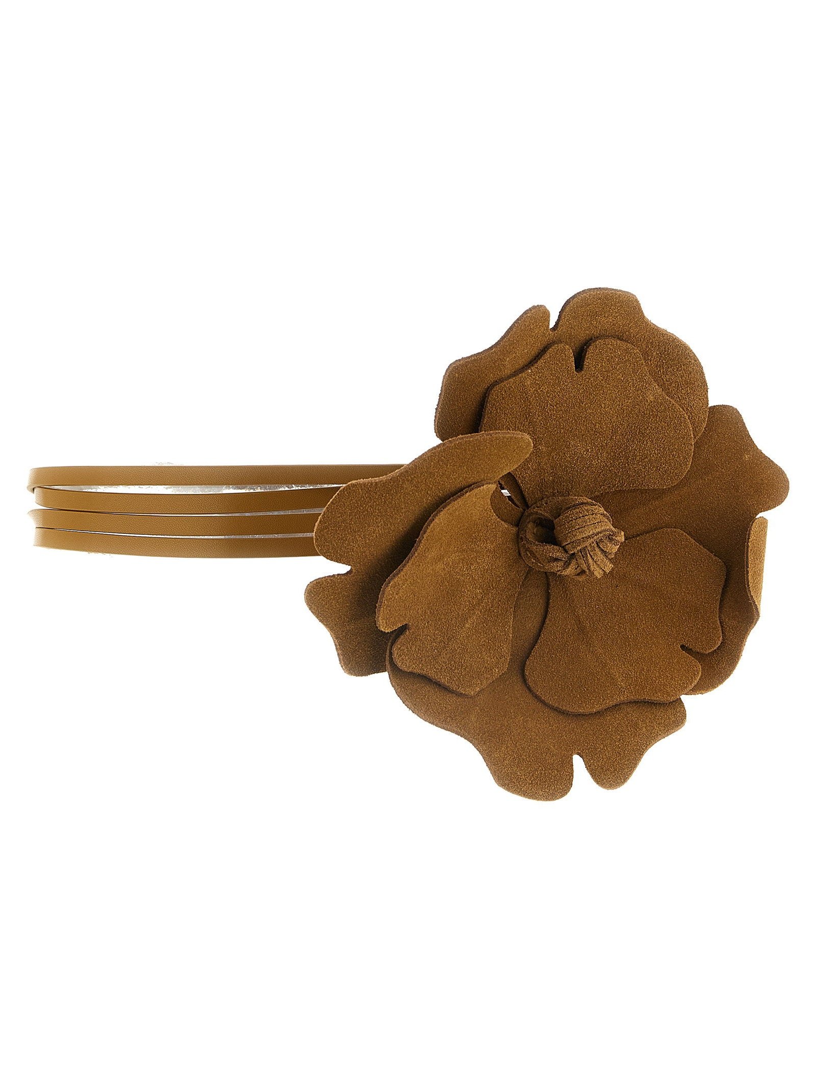Pinko Flower Belt — Cognac by Pinko