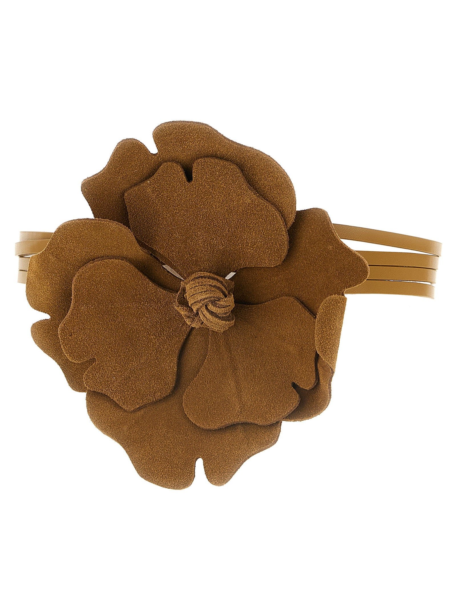 Pinko Flower Belt — Cognac, view 2