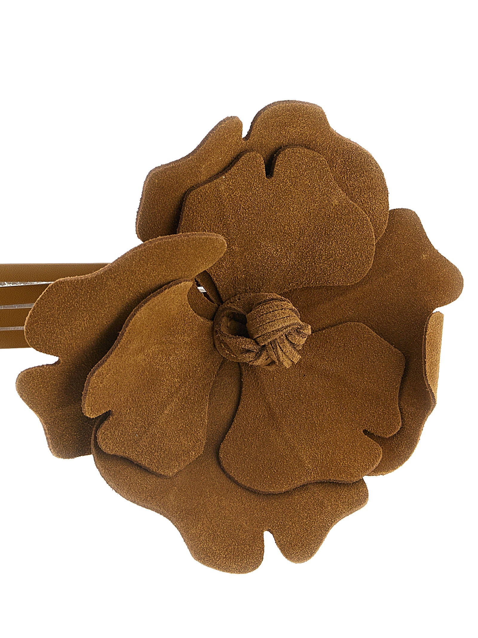 Pinko Flower Belt — Cognac, view 3
