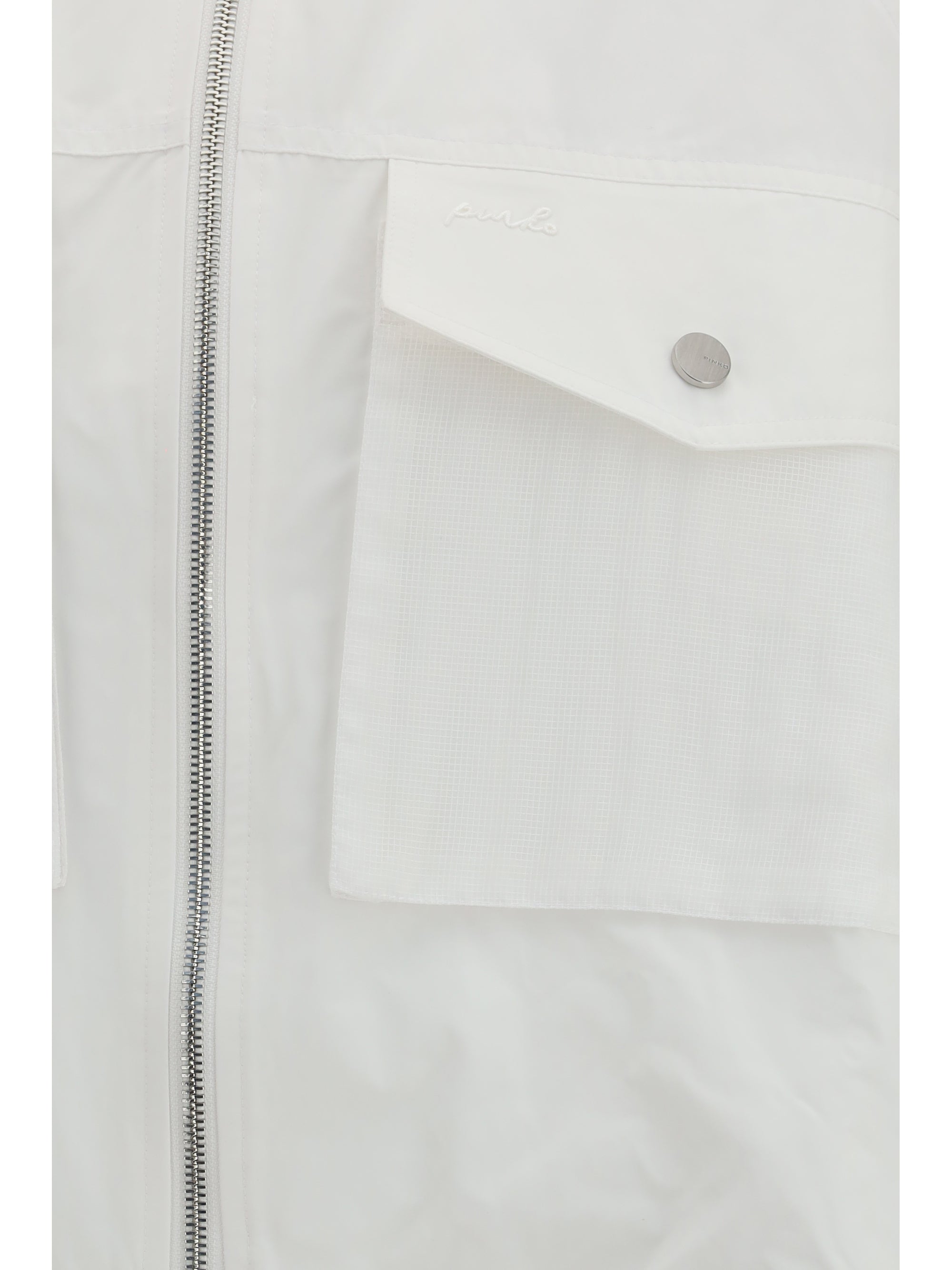 Pinko Beth Jacket — White, view 3