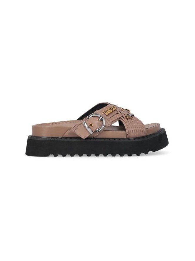 Pinko Kate 09 Sandals — Tabacco by Pinko