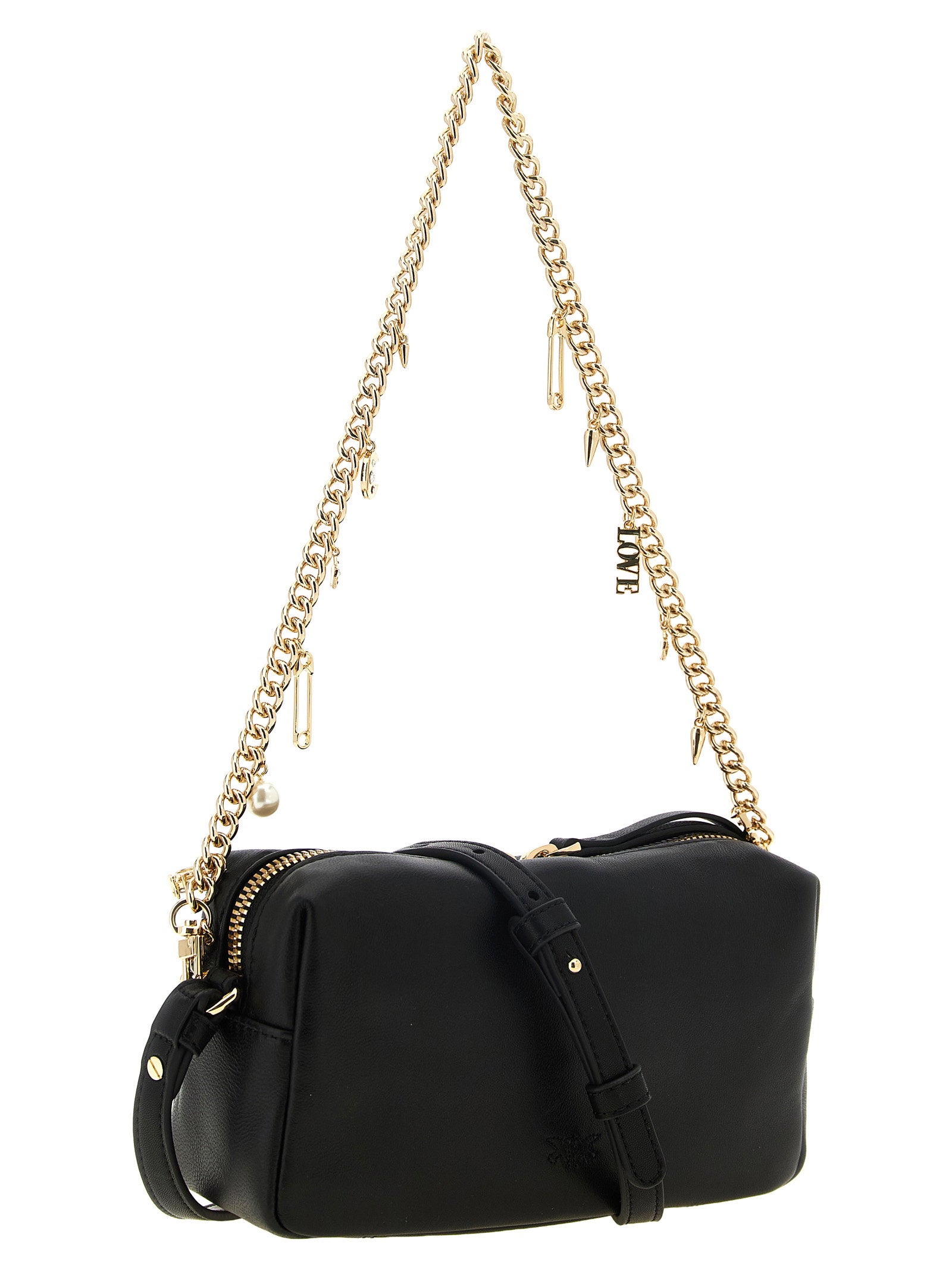 Pinko Shoulder Bag — Black, view 2