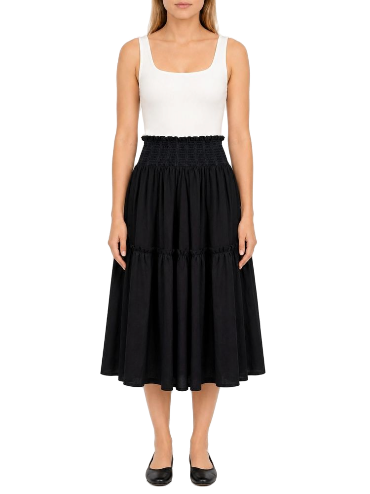 Pinko Untouchable Skirt — Black, view 2