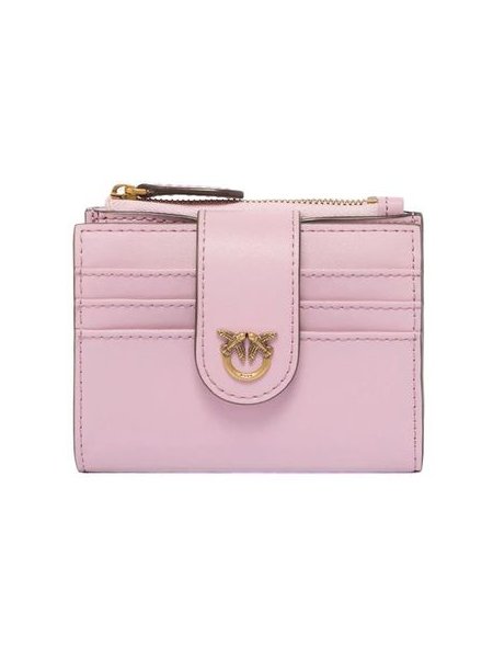 Pinko Logo Plaque Wallet — Pink by Pinko
