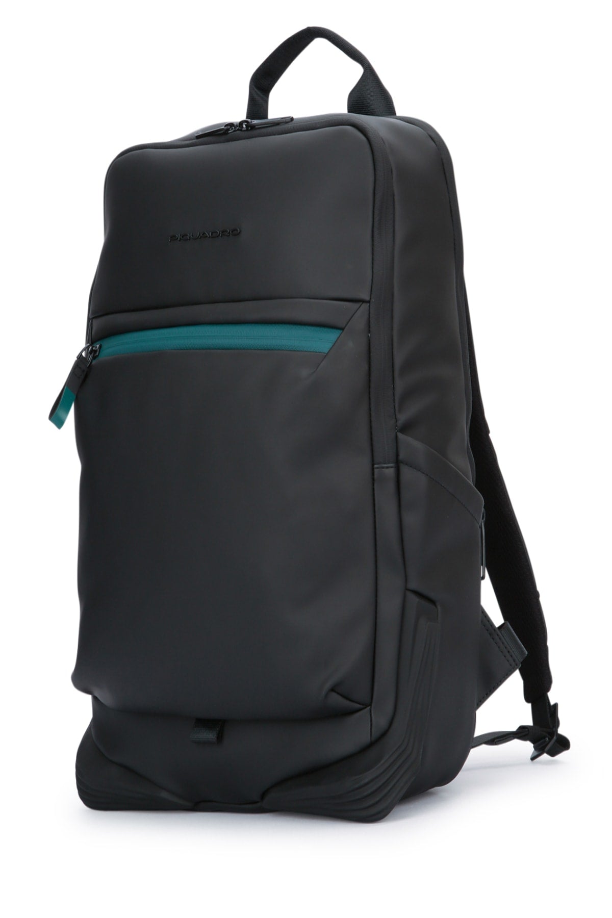 Piquadro Padded Nylon Backpack — Black, view 2