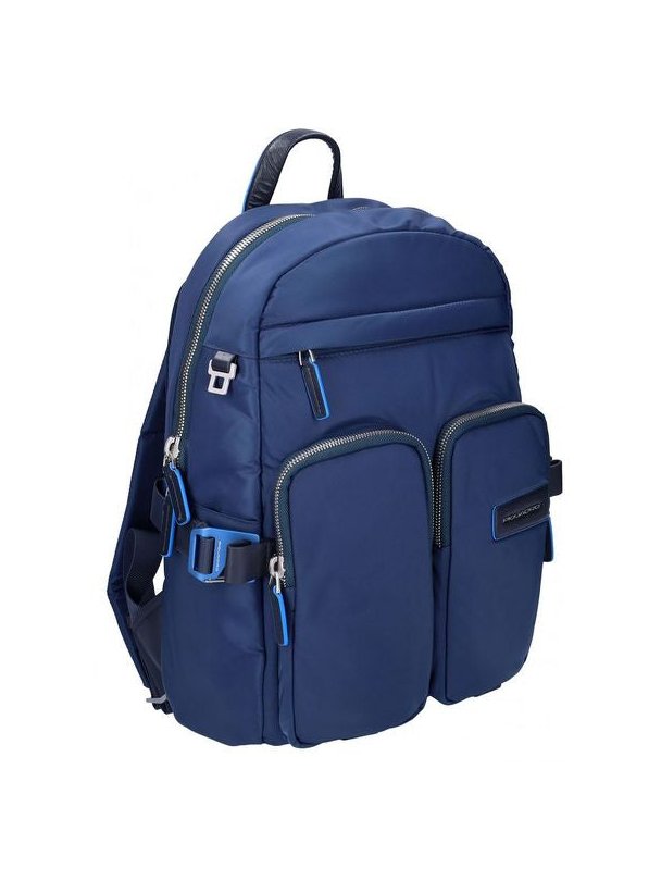 Piquadro Ryan Backpack — Blue, view 4