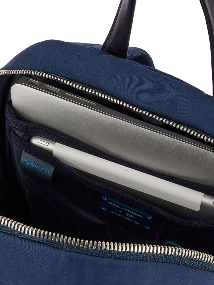 Piquadro Ryan Backpack — Blue, view 5