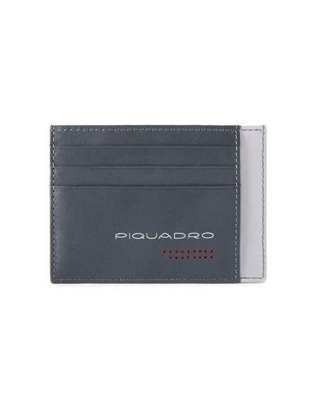Piquadro Urban Card Case — Gray, view 2