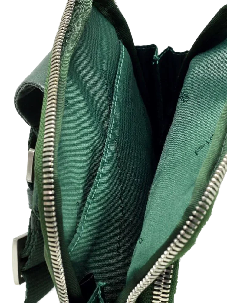 Piquadro Ryan Crossbody Bag — Green by Piquadro