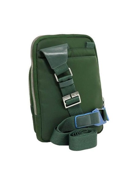 Piquadro Ryan Crossbody Bag — Green, view 3