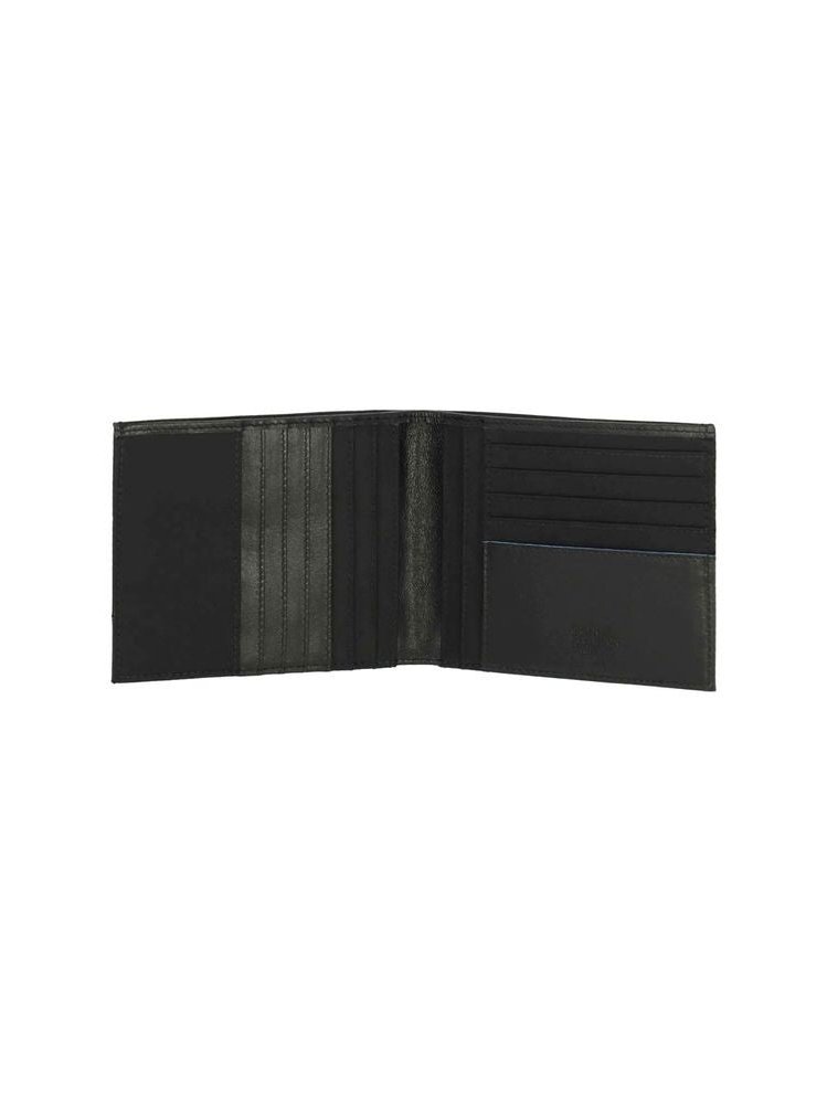 Piquadro Recycled Nylon Wallet — Black, view 2