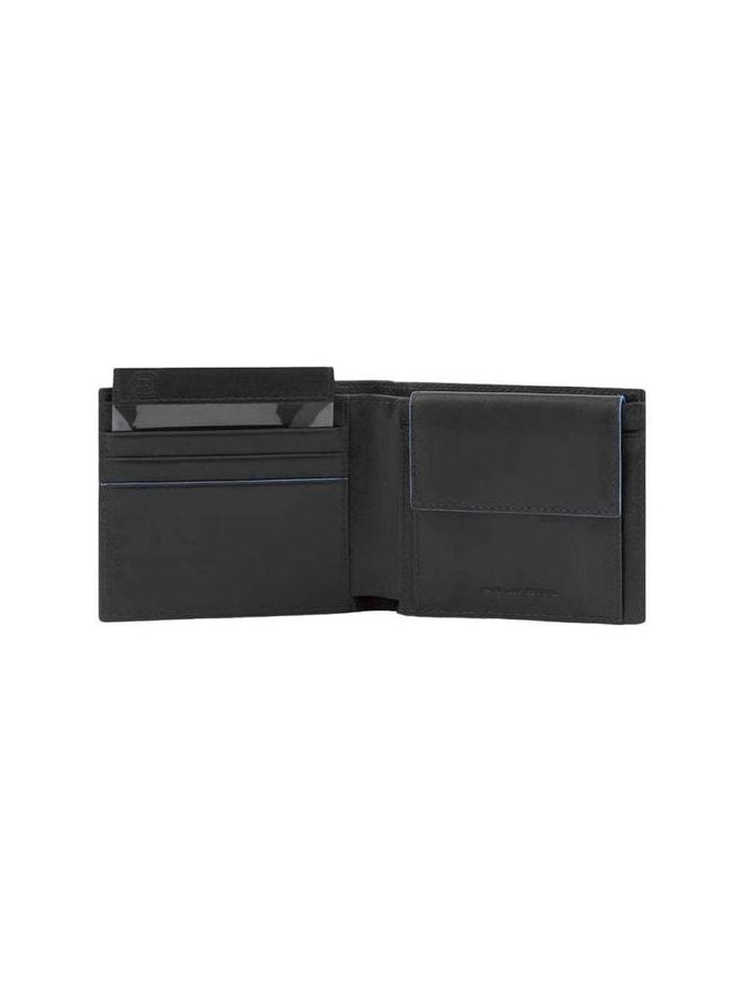 Piquadro B2 Revamp Wallet — Black by Piquadro