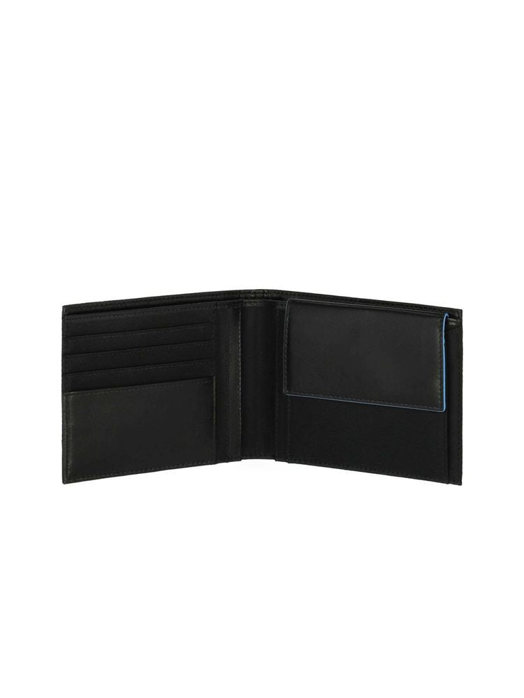 Piquadro Recycled Nylon Wallet — Black by Piquadro