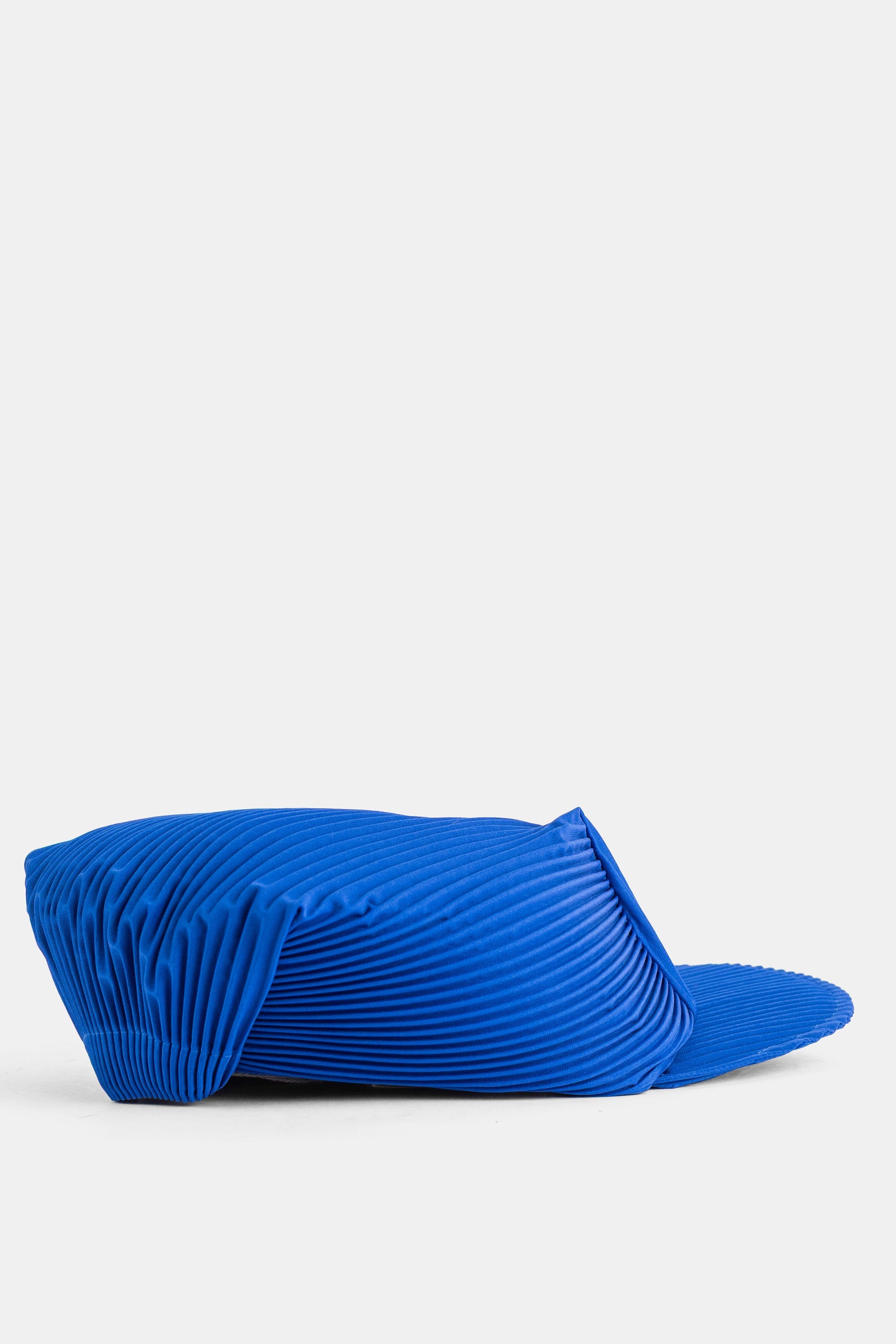 Pleats Please Issey Miyake PP69AA861 Pleated Baseball Cap — Blue, view 3