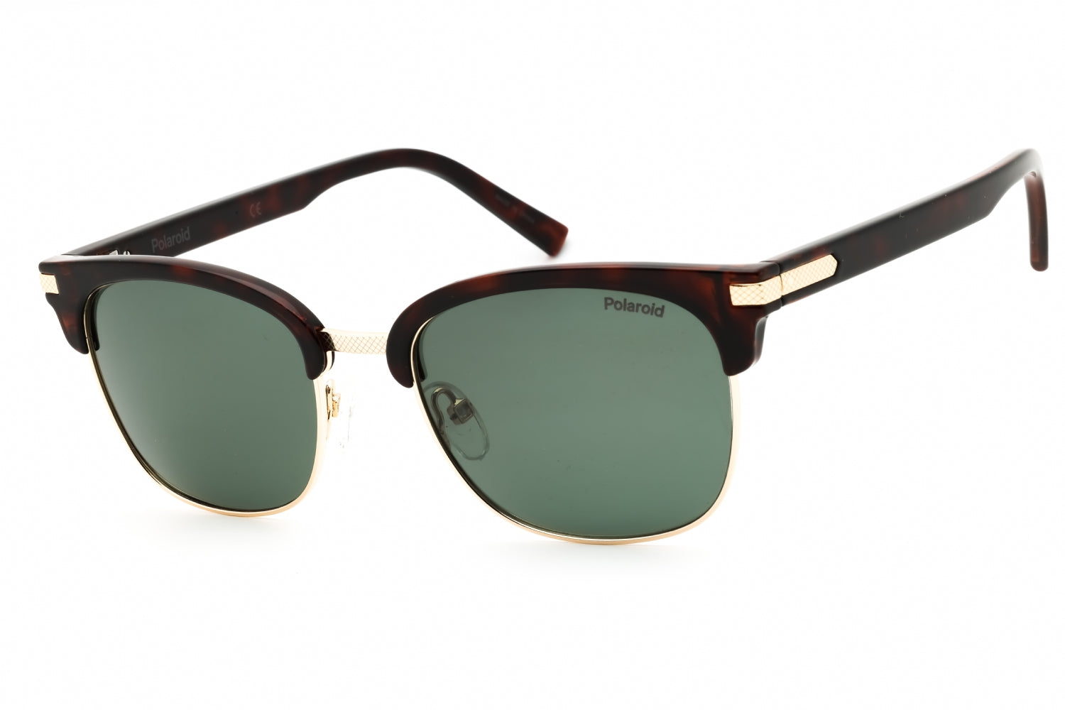 Polaroid Core PLD2076S Polarized Rectangular Sunglasses — Black by Polaroid Core
